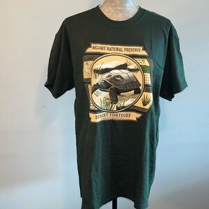 MOJAVE NATIONAL
PRESERVE DESERT TORTOISE T SHIRT Mens L Green Turtle
Reptile